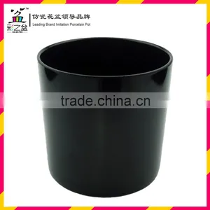 Classical Design Plastic Flower Pot Straight Barrel Round Melamine Flower Pot 1424 thumbnail-1