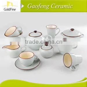Wholesale White Porcelain Tea Pot With Factory Price thumbnail-1