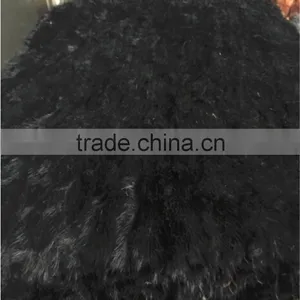 Raw Material Black Plate Style Real Mink Fur Plate For Garments thumbnail-1