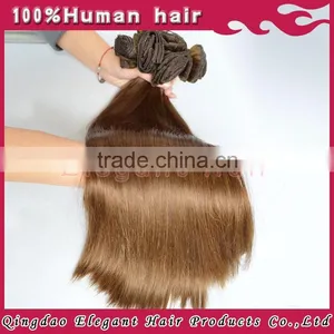 Hot Sale Color #4 Chestnut Brown Double Drawn Human Hair Clip in Extensions thumbnail-3