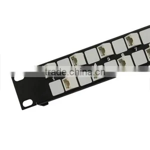 24Port UTP Cat 6 Patch Panel/Unshielded Cat 6 Patch Panel thumbnail-4