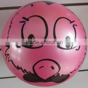 Smile Face Inflatable Toy Ball thumbnail-1