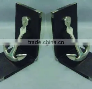 Cast Aluminum Decorative Bookends/ Nautical/ Marine / Table Top for Home/ Hotel/ Office / Business & Corporate Gifts/ Book Stand thumbnail-1