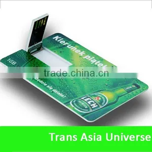 Hot Selling Cheap Credit Card Type Usb Flash Drive thumbnail-3
