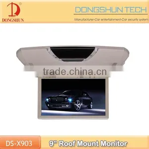 2014 Super Thin 9" Roof Mounted Car Monitor thumbnail-1
