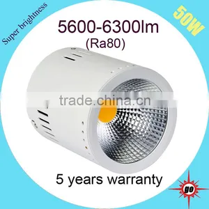 Adjustable 50 w Surface Mounted LED Cob Downlight Ra>80 Quality Choice thumbnail-4