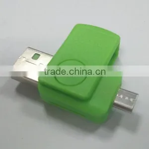 New Style 2 in 1 USB 2.0 OTG Card Reader Adapter ,SD TF Card Reader For Android Phones thumbnail-3