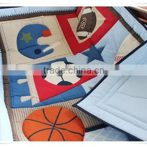 Baby Boys Patchwork Quilt thumbnail-3