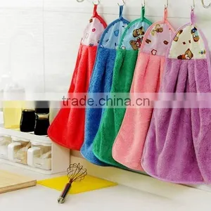 Factory Sale Directly Client Design Coral Fleece Hand Towel Stock thumbnail-3