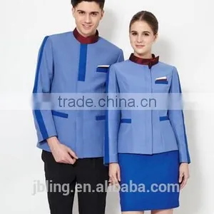 Wholesale Custom High Quality Hotel Uniform, Hotel Reception Uniform, Uniform Hotel Front Office thumbnail-1