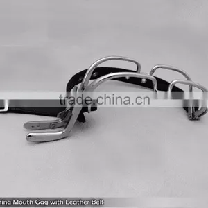 Jenning Mouth Gag 6" With Real Leather Belt/Animal Tools/VETERINARY INSTRUMENTS thumbnail-2