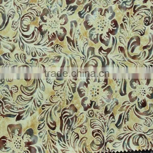 2016 Hot Sell Multi-color Spraying Printing Pattern pu Artificial Leather Fabrics 100% Visco Faux Leather for Bags Garment thumbnail-4