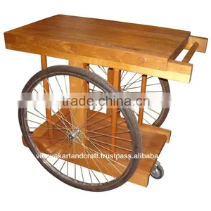 Vintage Industrial Bar Table thumbnail-1