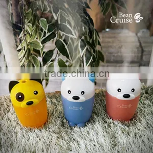 USB Mini Cartoon Portable Humidifier With Night Light thumbnail-4