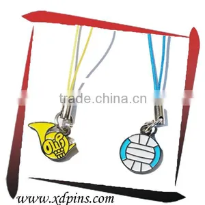 2015 Promotion Popular Products Custom Pewter Metal Soft Enamel Mobile Accessories for Gift thumbnail-1