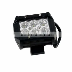 Shenzhen Supplier Best 12V/24V 18W Waterproof LED Light Bar Car Accessories Off Road thumbnail-5