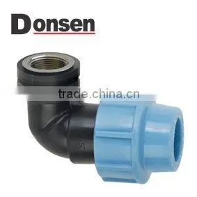 90 DEGREE ELBOW FEMALE WITH BRASS THREADED INSERT thumbnail-1
