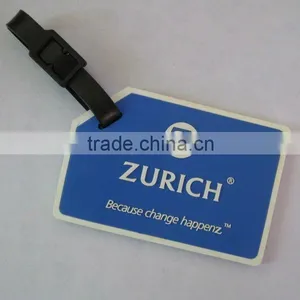 Soft Pvc Rubber Luggage Tag thumbnail-1