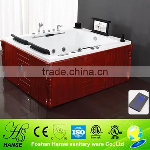 HS-B299 New 2 Person Free Sex Usa Massag Bath Tub With Sex Video tv ga thumbnail-1