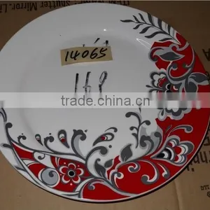 See Larger Image Christmas Ceramic Dinnerware Porcelain Plate,21 cm Moonligt Red Flat Plate Add to My Cart Add to My Favorite thumbnail-5