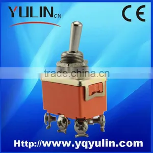High Quality Mini Red Base 10Amp ON ON Wall Toggle Switch thumbnail-1
