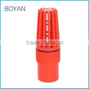 China Suppliers BOYAN Taizhou HuangYan Plastic PVC Plastic Price Foot Valve thumbnail-1