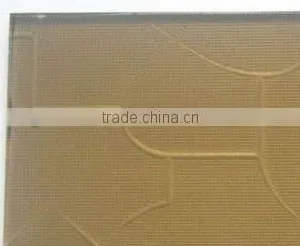 4mm Bronze Karatachi Embossed Glass/pattern Glass thumbnail-1
