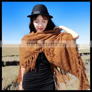 2014 Winter Infinity Tassel Scarf Made From Knitted Fabric Soft and Cute Great Accessory - Black Friday Great Gift thumbnail-1