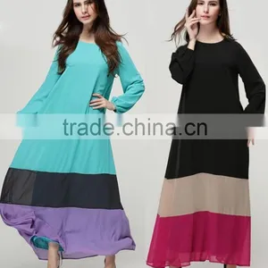 Muslim Long Dress 2015 Fashion Muslim Girl Dress thumbnail-3