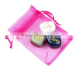 Bulk of Natural Tumbled Stones Zodiac Stones With Pouch thumbnail-1