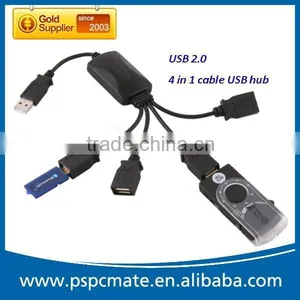 .com China Wholesale for Promotion 4 in 1 Cable 4 Port Expander Types 4 USB Hub thumbnail-1