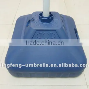 Thicken Blue Plastic Water Beach Umbrella Base thumbnail-1