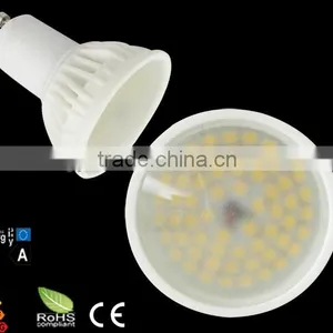 Gu10 Smd 5w 500lm Spotlight 12V/ 85-265VAC Warmwhite /white thumbnail-1