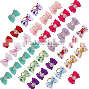 Wholesale Small Dog Hair Bows Dog Grooming Bows thumbnail-2