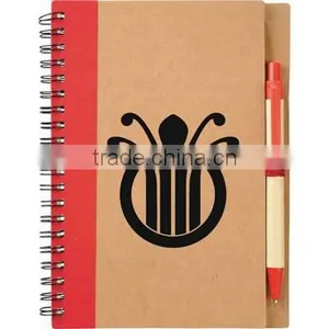 The Eco Spiral Notebook & Pen, Notebook With Paper Pen, Promotional Notebook thumbnail-6