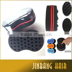 2016 Hot Brand New Fashion Magic Hair Twist Sponge Dreads Twisting Locks Dreadlocks Curl Brush Sponge Barber Hair Brush New thumbnail-1