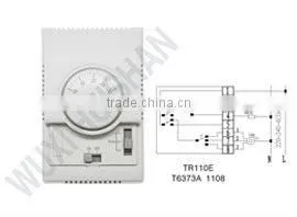 Room Thermostat TR110E for Central Air Conditioner thumbnail-1