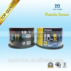 25GB Bluray BD-R 6X OTC Code (High-To-Low) White Inkjet Printable thumbnail-1