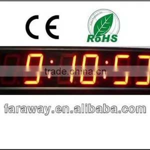 High Brightness 3"& 4" Led Timer Clock, Led Calendar Wall Clock, Led Digital Wall Clock thumbnail-1
