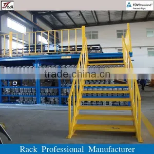 Warehouse Multi-level Mezzanine Rack Can With Different Size and Colour thumbnail-1