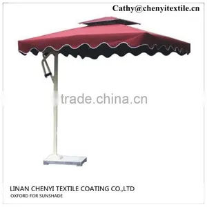 210D Oxford PA Coated Sunshade Fabric thumbnail-2
