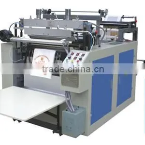Heat Cutting BOPP,OPP Plastic Clothes Bag Making Machine Ldpe Bag Making Machine thumbnail-1