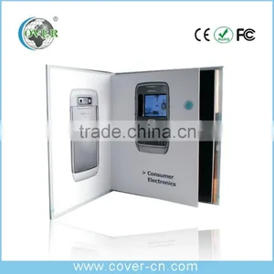 A5 Brochure 4.3'' LCD Video Greeting Card, Video Brochure Card For Promotion thumbnail-6