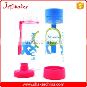 Portable Wide Mouth Custom Logo Plastic Tritan Water Bottle thumbnail-5