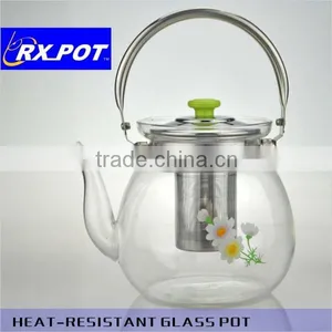 Fashionnablel Drinking Coffee Pot Different Size Coffee Drinking Glass Kettles 650ml/1200ml/2200ml thumbnail-1