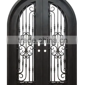 Circle Double Iron Door thumbnail-1