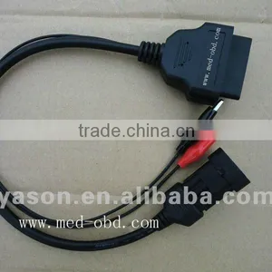 3PIN Fiat 3 Pin Alfa Lancia to OBD2 16Pin Adapter Cable thumbnail-1