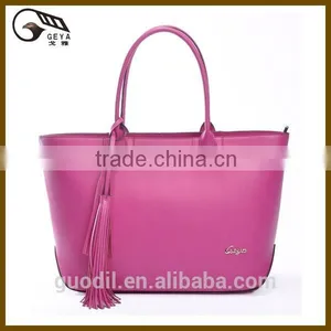 Ladies Fashion Genuine Leather Handbags Wholesale Made in China 2014 thumbnail-1