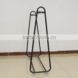Durable Rails Black Clothing Display Rack for Clothing Store thumbnail-2