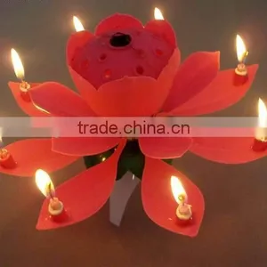 Lotus Candle thumbnail-1